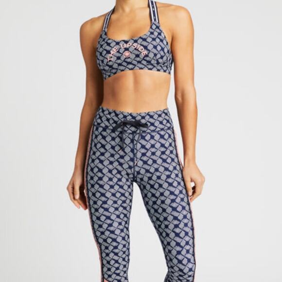 The Upside x Soul Cycle Alexa Vintage Print Sports Bra Athletic Activewear Sz M - Picture 8 of 8